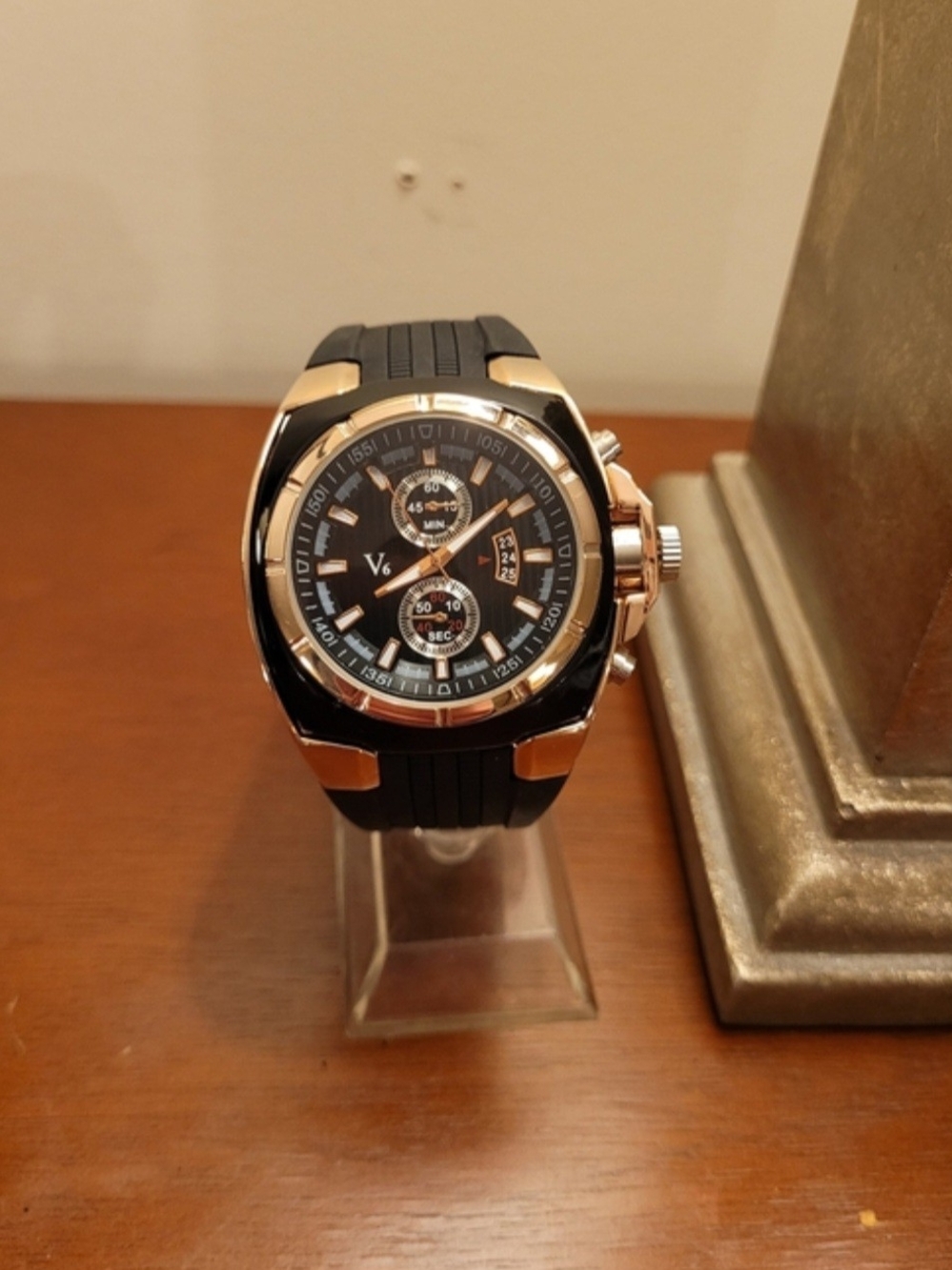 Brand New Rose Gold V6 Super Speed Men's Watch